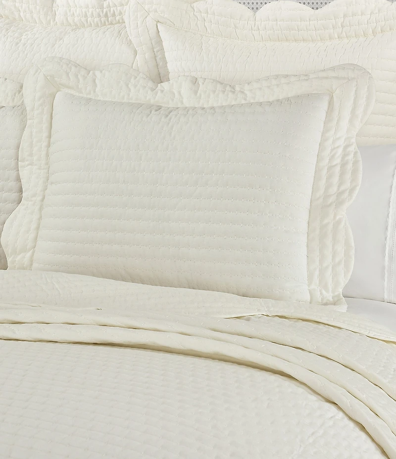 Piper & Wright Amherst Collection Quilted Reversible Pillow Sham