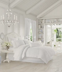 Piper & Wright Lillian Collection Engineered All -Over Jacquard Striped Boudoir Decorative Reversible Pillow
