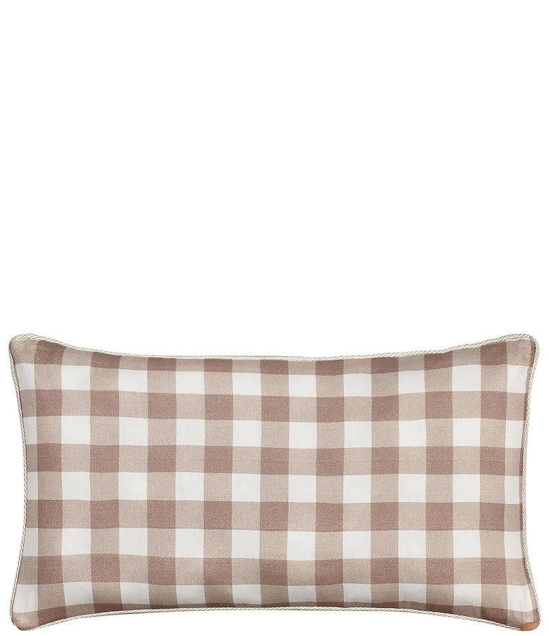 Piper & Wright Mayfair Quilted Reversible Boudoir Decorative Pillow