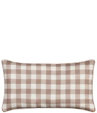 Piper & Wright Mayfair Quilted Reversible Boudoir Decorative Pillow