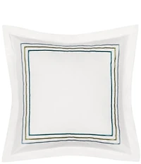 Piper & Wright Meadow Embroidered 18#double; Square Decorative Throw Pillow