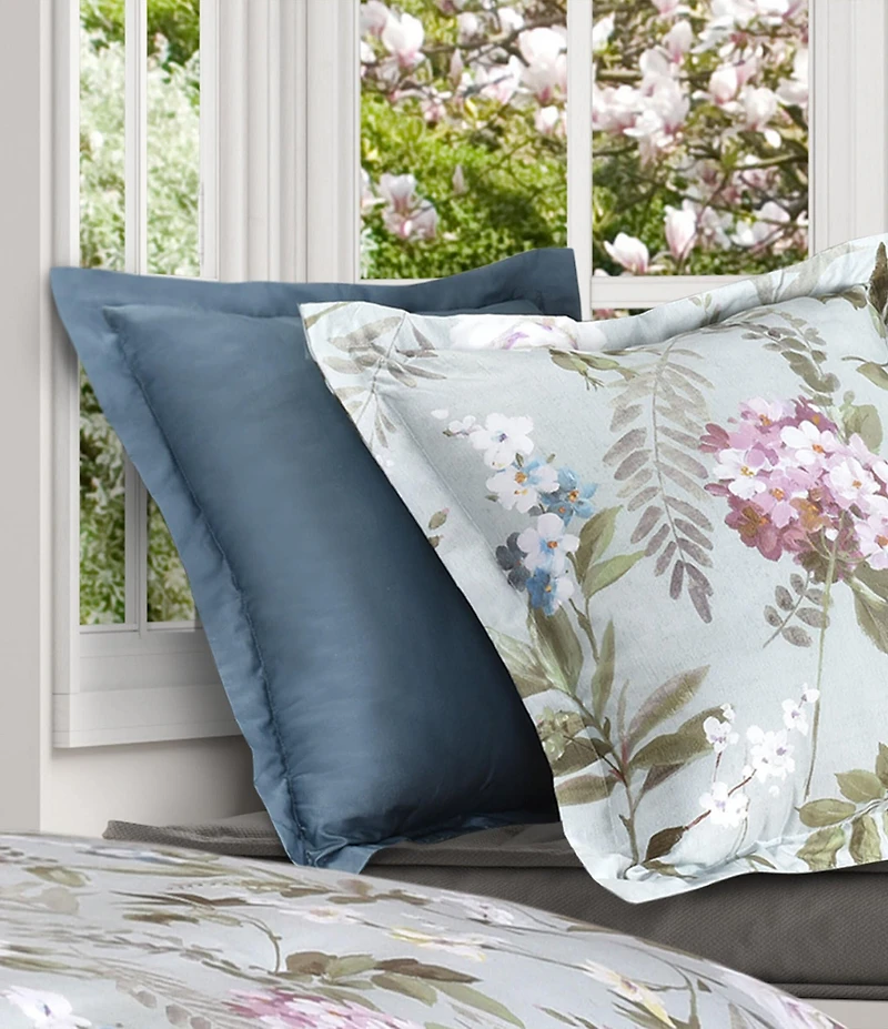Piper & Wright Sara Collection 20#double; Cotton Decorative Square Pillow