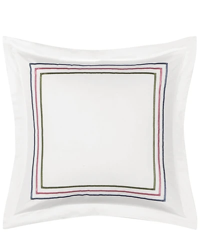 Piper & Wright Savannah Embroidered Square Decorative Throw Pillow