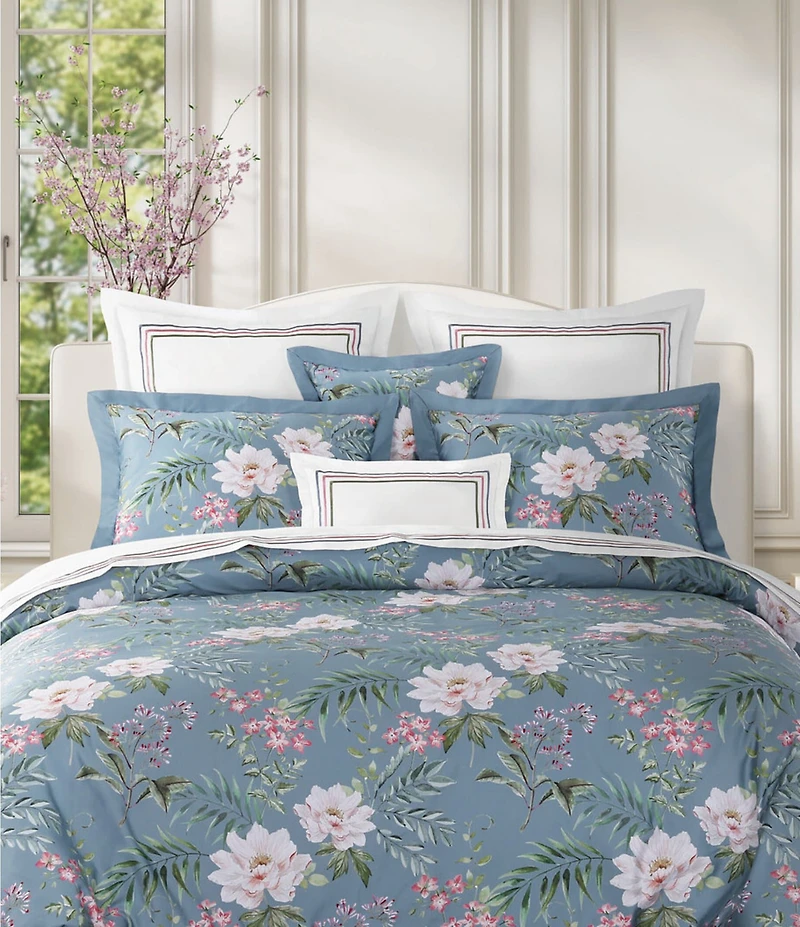 Piper & Wright Savannah Embroidered Square Decorative Throw Pillow