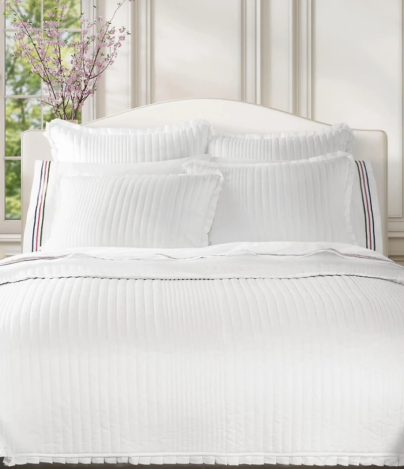 Piper & Wright Savannah Quilted Square Decorative Throw Pillow