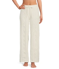PJ Salvage Chenille Cable Knit Coordinating Sleep Pant