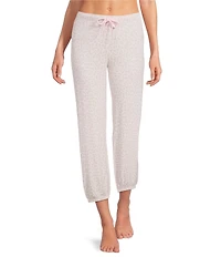 PJ Salvage Leopard Print Jersey Knit Drawstring Tie Coordinating Sleep Pants