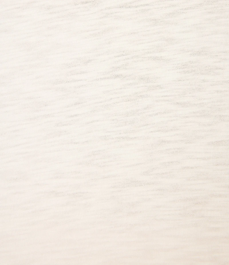 PJ Salvage Solid Slub Jersey Knit Short Sleeve Crew Neck Dog Mom Tee