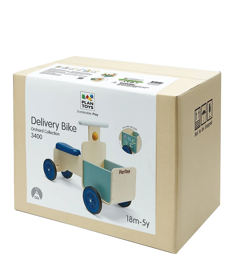Plan Toys Delivery Bike - Orchard Collection