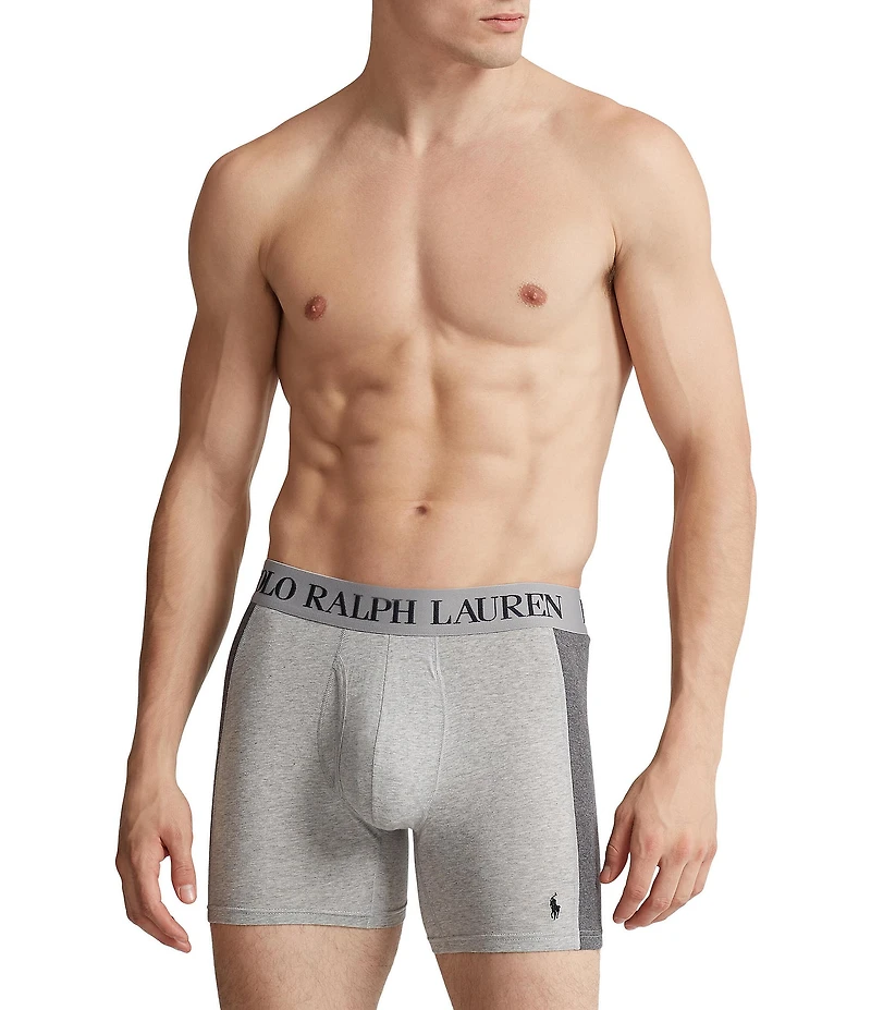 Polo Ralph Lauren 4D Flex Max Side Panel Boxer Briefs 3-Pack