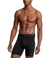 Polo Ralph Lauren 4D Flex Performance Air 6#double; Long Leg Boxer Brief 3-Pack