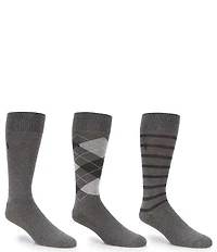 Polo Ralph Lauren Argyle Crew Socks 3-Pack