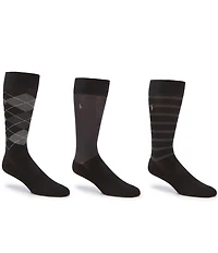 Polo Ralph Lauren Argyle Crew Socks 3-Pack