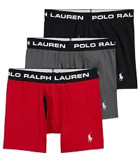 Polo Ralph Lauren Assorted Perfect Pouch Boxer Briefs 3-Pack