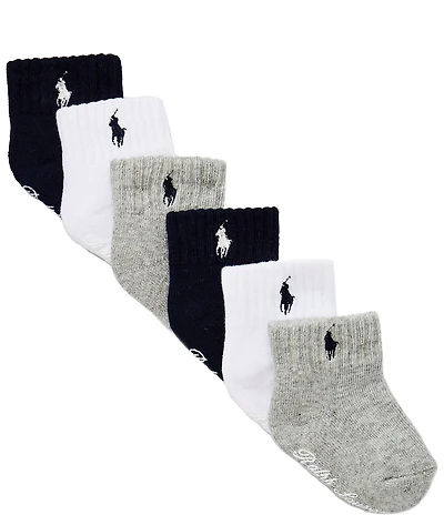 Polo Ralph Lauren Baby Boys Classic 6-Pack Socks
