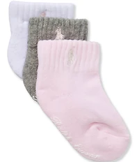 Polo Ralph Lauren Baby Girls Classic 6-Pack Socks