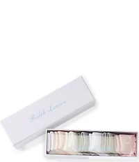 Polo Ralph Lauren Baby Girls Essential 7-Pack Socks Gift Box