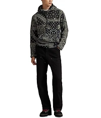 Polo Ralph Lauren Bandanna-Print Fleece Hoodie