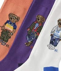 Polo Ralph Lauren Bears 3-Pack Trouser Socks