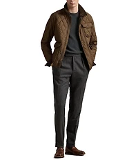 Polo Ralph Lauren Beaton Quilted Water-Repellent Snap-Front Jacket