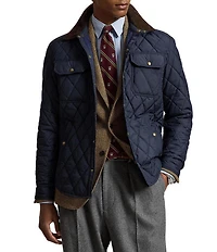 Polo Ralph Lauren Beaton Quilted Water-Repellent Snap-Front Jacket