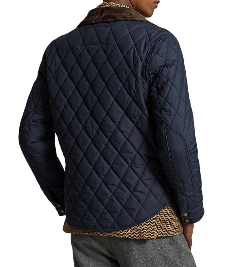 Polo Ralph Lauren Beaton Quilted Water-Repellent Snap-Front Jacket