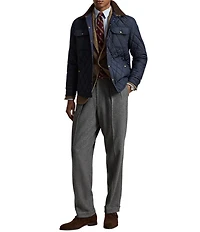 Polo Ralph Lauren Beaton Quilted Water-Repellent Snap-Front Jacket
