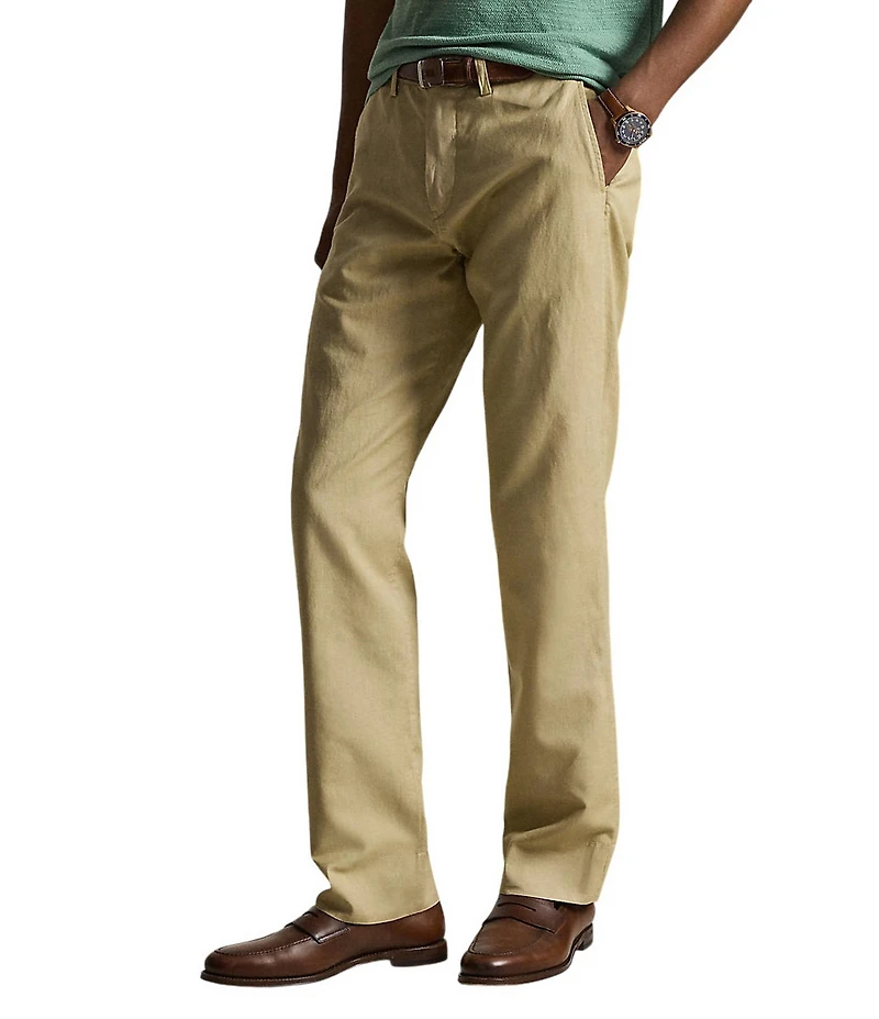 Polo Ralph Lauren Bedford Classic Fit Linen-Cotton Pants