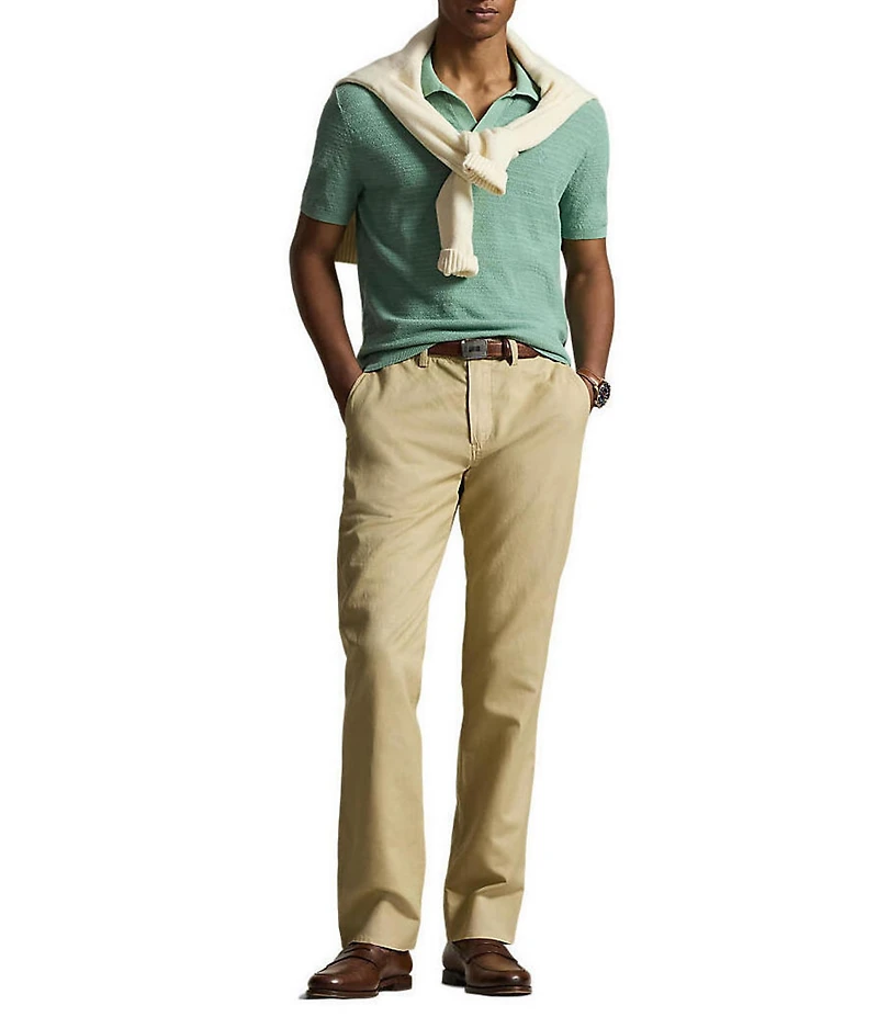 Polo Ralph Lauren Bedford Classic Fit Linen-Cotton Pants