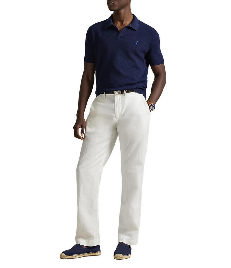 Polo Ralph Lauren Bedford Classic Fit Linen-Cotton Pants