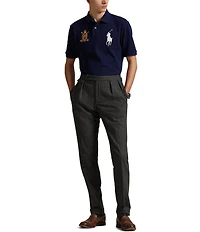 Polo Ralph Lauren Big & Tall 20th Anniversary Crest Mesh Short Sleeve Polo Shirt