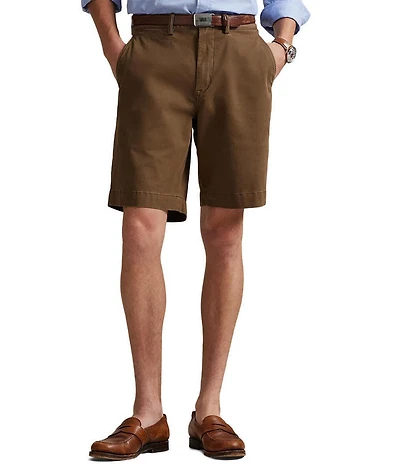 Polo Ralph Lauren Big & Tall 9.5#double; and 10.5#double; Inseam Stretch Classic Fit Twill Shorts
