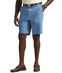 Polo Ralph Lauren Big & Tall 9.5#double; and 10.5#double; Inseam Stretch Classic Fit Twill Shorts