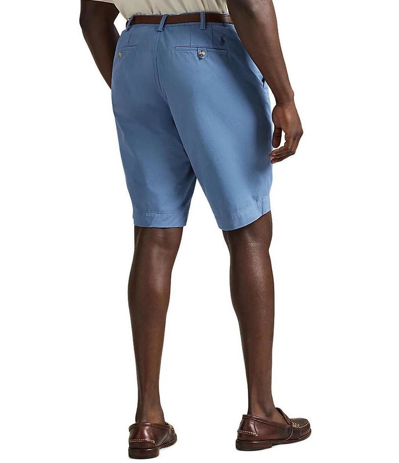 Polo Ralph Lauren Big & Tall 9.5#double; and 10.5#double; Inseam Stretch Classic Fit Twill Shorts