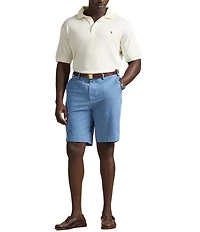 Polo Ralph Lauren Big & Tall 9.5#double; and 10.5#double; Inseam Stretch Classic Fit Twill Shorts