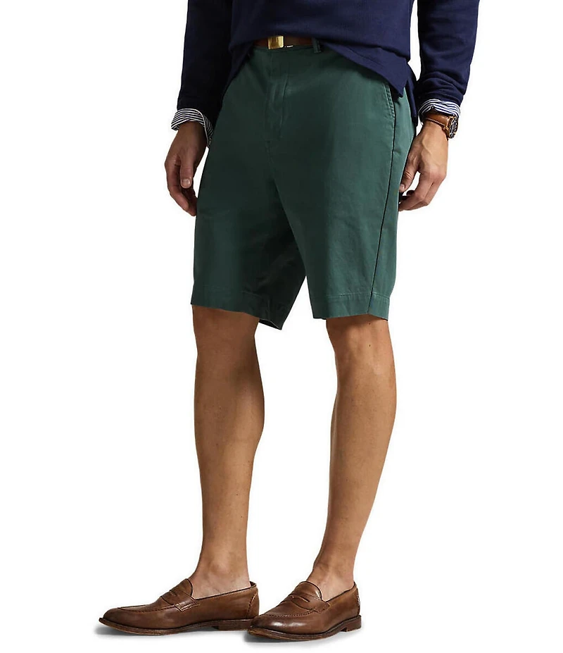 Polo Ralph Lauren Big & Tall 9.5#double; and 10.5#double; Inseam Stretch Classic Fit Twill Shorts