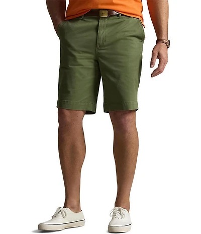 Polo Ralph Lauren Big & Tall 9.5#double; and 10.5#double; Inseam Stretch Classic Fit Twill Shorts