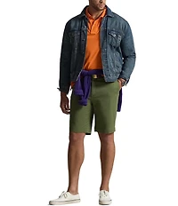 Polo Ralph Lauren Big & Tall 9.5#double; and 10.5#double; Inseam Stretch Classic Fit Twill Shorts