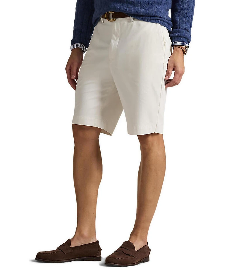 Polo Ralph Lauren Big & Tall 9.5#double; and 10.5#double; Inseam Stretch Classic Fit Twill Shorts