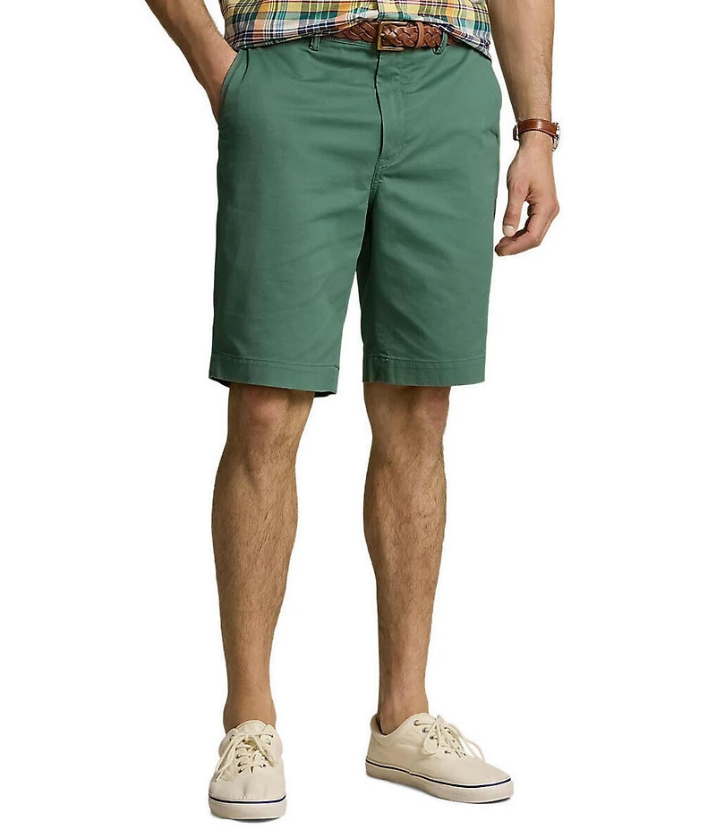 Polo Ralph Lauren Big & Tall 9.5#double; and 10.5#double; Inseam Stretch Twill Shorts