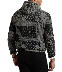 Polo Ralph Lauren Big & Tall Bandanna-Print Fleece Hoodie