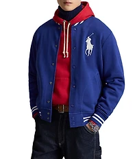 Polo Ralph Lauren Big & Tall Big Pony Fleece Baseball Jacket
