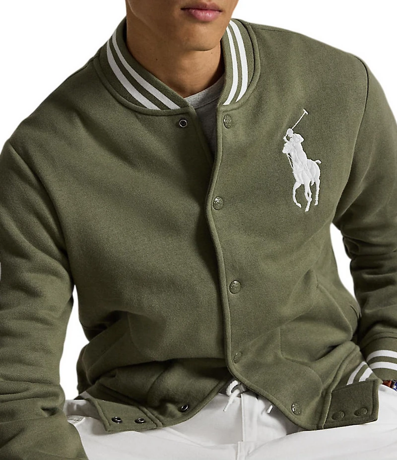 Polo Ralph Lauren Big & Tall Big Pony Fleece Baseball Jacket