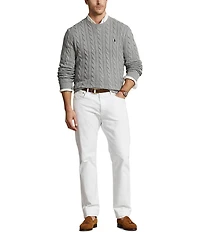 Polo Ralph Lauren Big & Tall Cable Knit Cotton Sweater