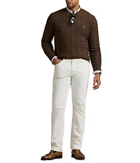 Polo Ralph Lauren Big & Tall Cable Knit Cotton Sweater