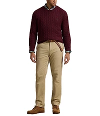 Polo Ralph Lauren Big & Tall Cable Knit Cotton Sweater
