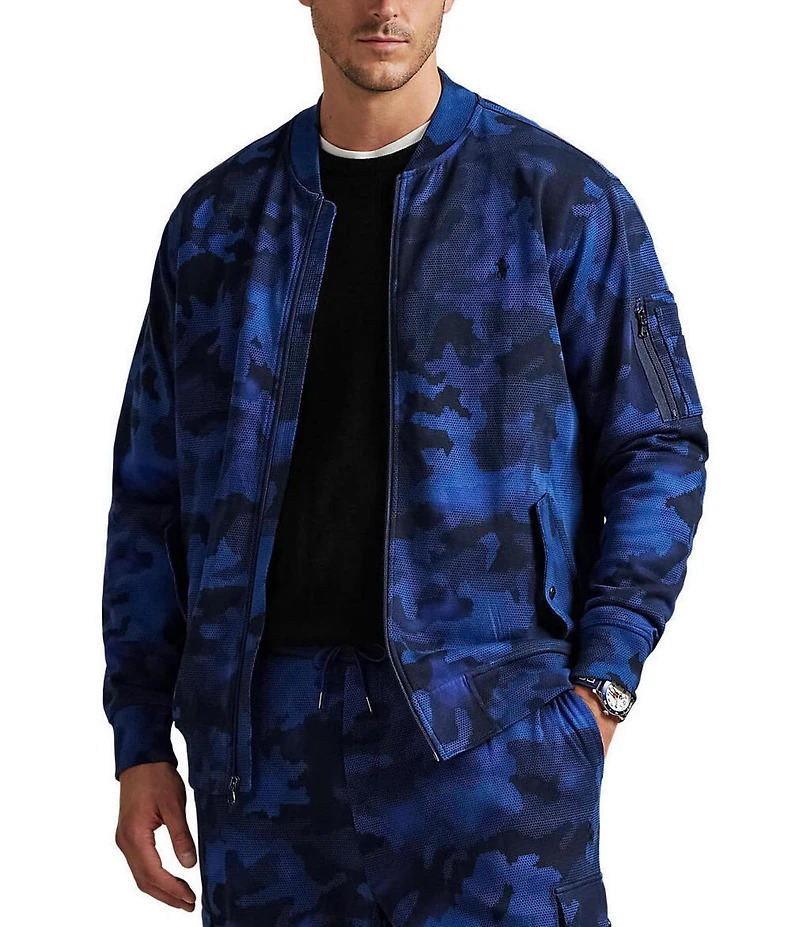 Polo Ralph Lauren Big & Tall Camo Double-Knit Bomber Jacket
