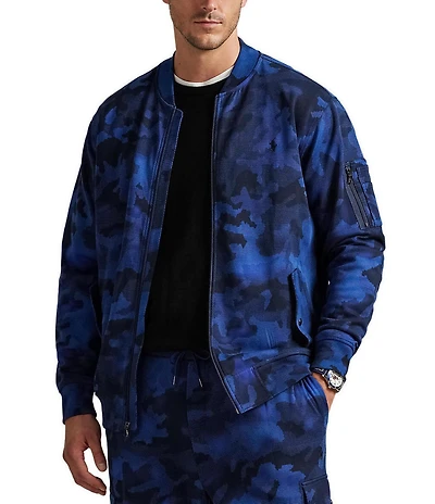 Polo Ralph Lauren Big & Tall Camo Double-Knit Bomber Jacket