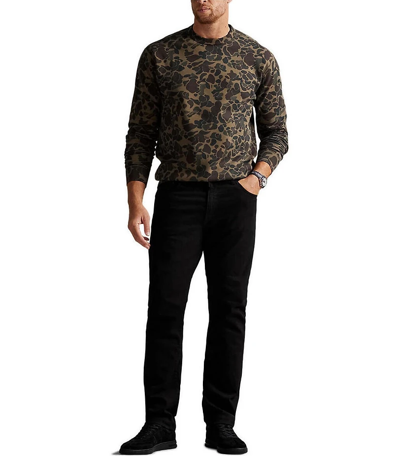 Polo Ralph Lauren Big & Tall Camouflage Long Sleeve Double-Knit Sweatshirt