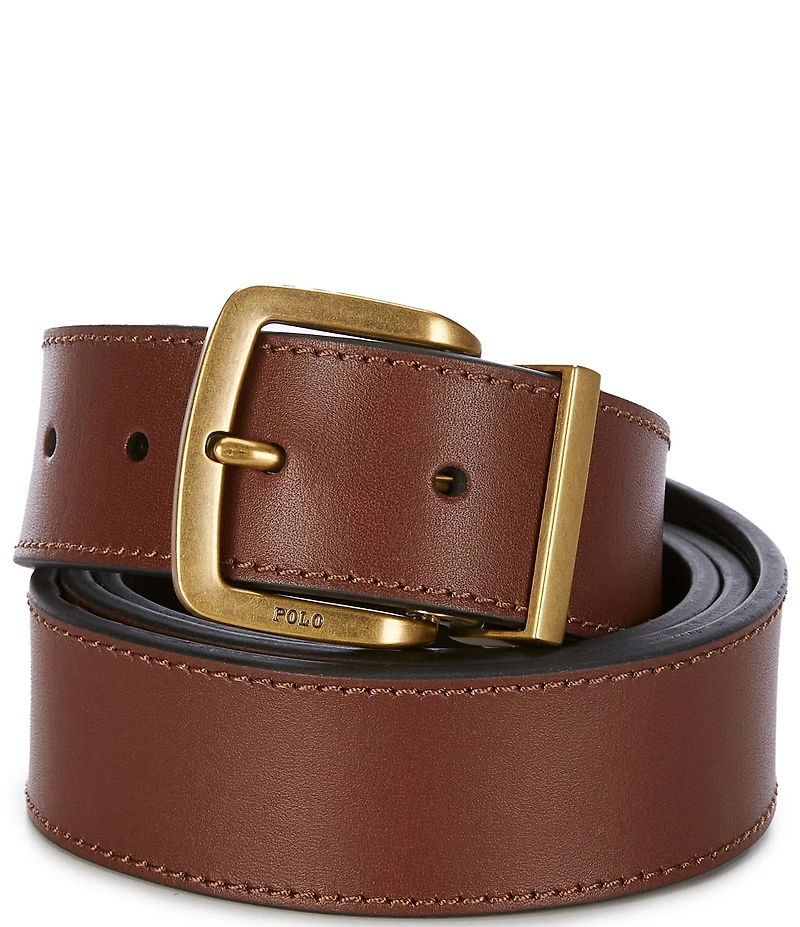 Polo Ralph Lauren Big & Tall Casual Reversible Leather Belt
